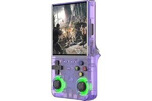 R36 Ultra Retro handhållen spelkonsol med öppen källa Linux-system, 10 cm IPS-skärm, 64G/ TF-kort innehåller 15 000+/30 000+ spel, WIFI-aktiverad, retrospel handhållen emulatorkonsol