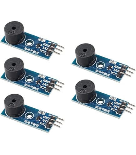 Modulo Allarme Acustico Attivo HALJIA Per Arduino - Suona A Livello Basso, 3.3-5V