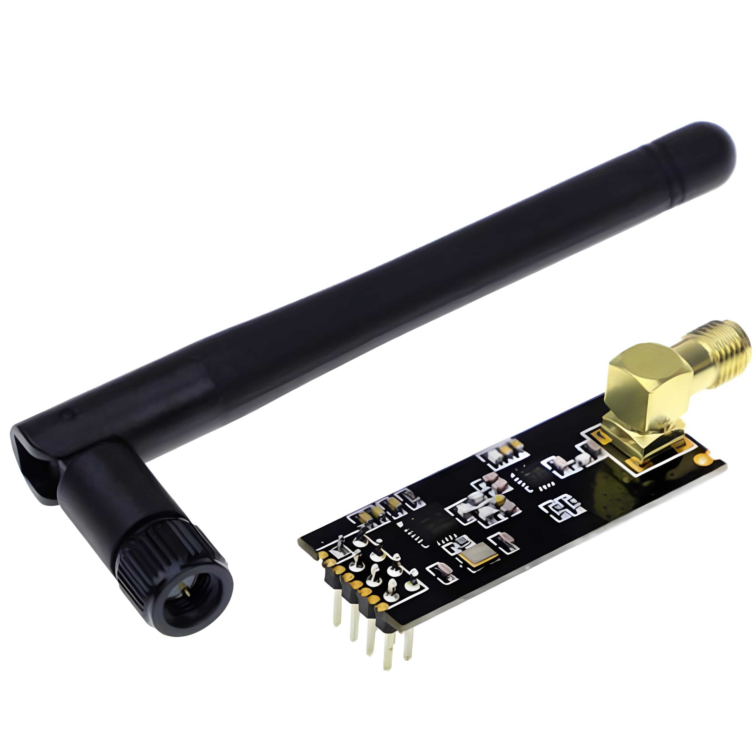 R&D 2.4GHz NRF24L01+PA+LNA SMA Wireless Transceiver Antenna Module
