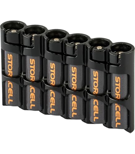 Powerpax Batterie-Caddy Für CR123 – 4er-Box, Ora Produktbild-Vorschau 3