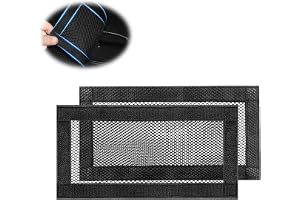Azonee Backseat Air Vent Cover for Tesla Model 3 & Model Y, 2-Pack Rear Seat Air Condition Outlet Protector, Upgraded Mesh Cloth with Velcro