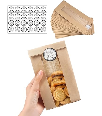 Paper Bread Bags 25PCS, Sourdough Bread Bags for Homemade Bread