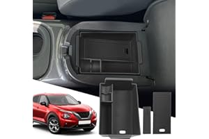 SXCY Per Nissan Juke F16 2021 2022 2023 Vano Portaoggetti per Console Centrale Contenitore Compatibile con Nissan Juke Hybrid Organizer da Braccioli Scatola di Immagazzinaggio Nissan Juke Accessori