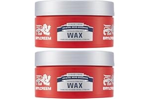 PROBENE Brylcreem Strong Hold Hair Wax 2 x 75ml Pack - Non-Greasy, Long-Lasting Control for Men, Adds Structure & Shine, Easy Styling, Ideal for Short Hair