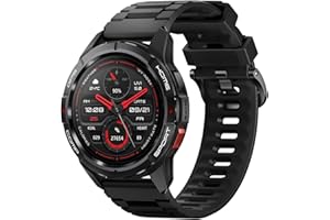 Mibro GS Active-Laufuhr GPS mit 1,3" AMOLED, Sportuhr 5ATM Wasserdicht 150+ Sportmodi, Smartwatch Damen Herren mit Herzfrequenz, Navigation, Radfahren Skifahren Schwimmen