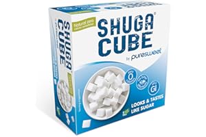 Puresweet Shuga® Cube, Zero Calorie Sugar Cubes (48), Sugar Free, 100% Natural, No bitter Aftertaste, Vegan.