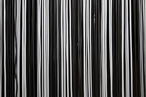 La Tenda Türvorhang, PVC, Schwarz, 100 x 230 cm, Maße:90 x 210 cm