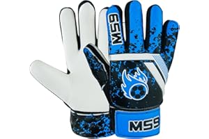 MS9 Kids Boys Children's Junior Football Goalkeeper Sports Soccer Goalie Gloves