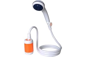 Laserbeak Doccia Portatile Doccia Campeggio Doccia Esterna,Batteria Incorporata 4800mAh,Elettrico Handheld Ricaricabile Doccia,Pompare Acqua nella Corrente Doccia