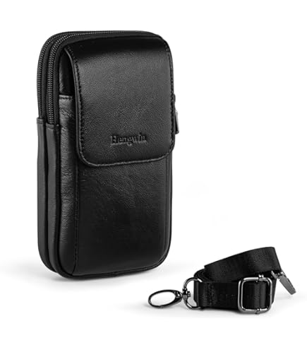 Custodia Nera Iphone 15 Custodia Fondina Con Clip Per Cintura – Per IPhone 15, 15 Plus, 15 Pro, 15 Pro Max, In Pelle Sintetica Nera Fondina Cintura IPhone 15 - Foto 7