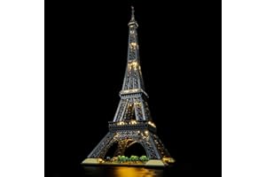 LIGHTAILING Light for Lego- 10307 Eiffel-Tower - Led Lighting Kit Compatible with Lego Building Blocks Model - NOT Included The Model Set