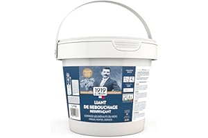MAULER - Liant de rebouchage parquet & meuble haute solidité pour Mastic à Bois - 5L - À mélanger avec sciures fines ou farine de bois - Très faible odeur