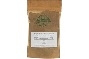 Herba Organica Poudre de Graines de Nigelle - Nigella Sativa L - Nigella Sativa Seeds Powder (100g)