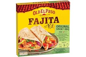‎OLD EL PASO Old El Paso Fajita Kit - Original Smoky BBQ – Set für die Zubereitung von mexikanischen Fajitas – 1 x 500 g
