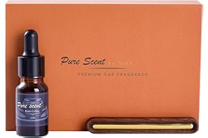 SISS Auto Duft Innenraum – Rose Coffee Car Diffuser & Air Freshener | 10 ml Premium Auto Parfum | Best Auto Duft gegen Gerüche | Geschenk für Herren & Damen