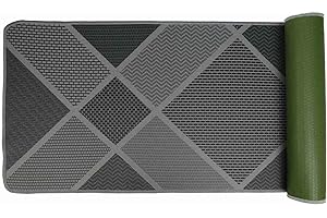 Casatessile Alfombra de Cocina Antideslizante de 50 cm de Ancho. ROMBONI Alfombra Multiusos, Alfombra Lavable a máquina. - 280 cm.