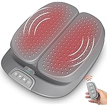 Snailax Shiatsu Fumassagegert mit Wrmefunktion, elektrische  Fumassagegert mit Vibration, Massagegert fr Fumassage mit  Fernbedienung, Geschenke