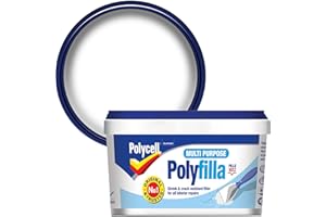 Polycell PLCMPPR600GS Multi Purpose Polyfilla Ready Mixed, 600 g, Off-white