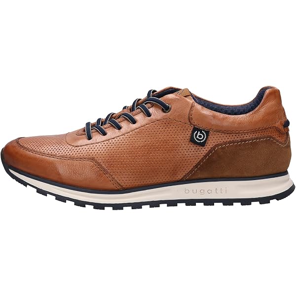 Scarpe Stringate Bugatti 342-AG402 Uomo - Colore Tortora/Multicolore, Taglia 46 EU