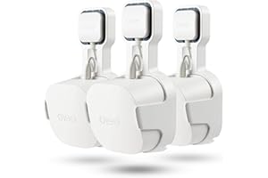STANSTAR Wall Mount for Eero 6+ Dual-Band Mesh Wi-Fi 6+ Router, Sturdy Outlet Brackets Holder, Space Saving, Cord Management for Eero 6+ Router Without Messy Wires and Screws(3 Pack)