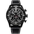 Alpina Men's Startimer Pilot Chronograph Swiss Quartz Watch, Sapphire Crystal, 42mm