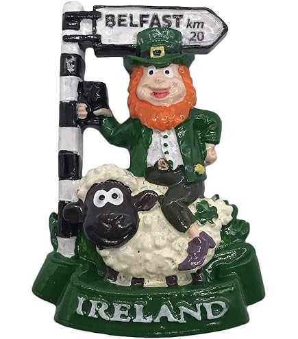 Imán 3D Para Nevera Dublín, Irlanda, Decoración Del Hogar Y La