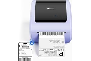 Phomemo D520BT Imprimante d'étiquettes Bluetooth 4 x 6 - Imprimante Thermique DHL, Étiquettes d'expédition, Imprimante pour Colis d'expédition, Compatible avec Ebay, Amazon, Etsy, Ups, Wish, Shopify