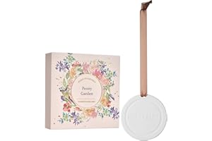 COCORRÍNA Scented Ceramic-Peony Garden woreczki zapachowe do szafek, ręcznie wykonane, pachnąca ceramika, prezent dla mężczyzn i kobiet, do samochodu, odświeżacz powietrza, zapach do pomieszczeń