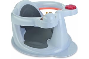 Tigex Collexion - Asiento de bebé para bañera, color gris, 6-12 meses