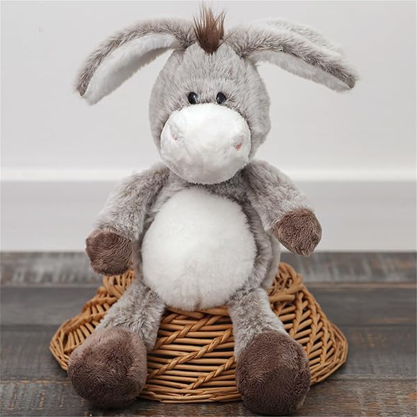 Kuscheliger Plüsch-Esel, 32 Cm – Perfektes Geschenk Für Kinder & Erwachsene