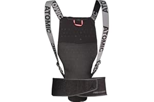 Atomic Unisex Back Protector for Skiing, Live Shield Model, Extendable, Size XS, Black, AN5205020XS