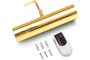 CONCEPT LIGHTING Concept 101L Cordless Remote Control LED Picture Light- 11 1/2 inch Polished Brass