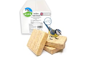 RSPB - Suet Blocks for Wild Birds, Wild Bird Food with Premium Ingredients, Made in the UK, Healthy and Nutritious, Suitable 