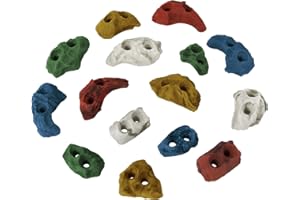 ‎ALPIDEX ALPIDEX Klettergriffe Klettersteine Tritte Größe XS - 15, 30, 60, 120 Stück