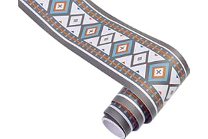 KMDZDZGS Self-Adhesive Wallpaper baseboards, PVC Wallpaper Borders, Waterproof Waistline Decorative Sticker, Baseboard Decorative Wallpaper for Kitchen Living Room Bathroom,12CM X 10M (C)