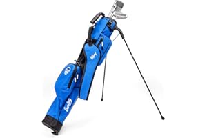 Sunday Golf - Lightweight Sunday Golf Bag with Strap and Stand – Easy to Carry and Durable Pitch n Putt Golf Bag – Golf Stand Bag for The Driving Range, Par 3 and Executive Courses – 31.5 inches Tall…