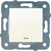 Viko Karre/M Krem Kapı Otomatiği Mekanizma+D&uuml;ğm/Kapak