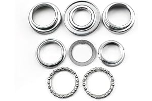 BISOMO Lenkungslager für Simson KR51 Steuerkopflager Lenkkopf Lenker KR51, KR51/1, KR51/2, SR4-2, SR4-3, SR4-4, Schwalbe, Star, Habicht, Sperber