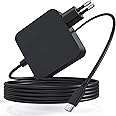 65W Chargeur USB C Adaptateur Secteur Type C pour Macbook Pro/Air 2019 2018 2017 2016, Lenovo, HP 1013 G3, Dell, ASUS, Acer, 
