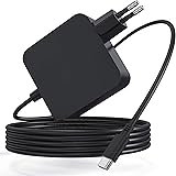 65W Chargeur USB C Adaptateur Secteur Type C pour Macbook Pro/Air 2019 2018 2017 2016, Lenovo, HP 1013 G3, Dell, ASUS, Acer, 