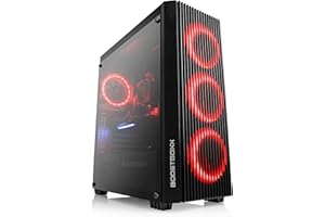‎CSL-COMPUTER Gaming PC mit Windows 11 Home | AMD Ryzen 5 5500 6x3.6GHz | RTX 3050 | 1000GB M.2 NVMe | 32GB DDR4 RAM | WLAN | Computer für Zocker, Gamer Desktop Rechner zum Spielen | A12534