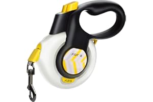 FIDA AutoBrake Chowana smycz dla psa, opatentowana konstrukcja do ciągnięcia psa, wysuwana smycz dla średnich psów, 5 m, rozmiar M