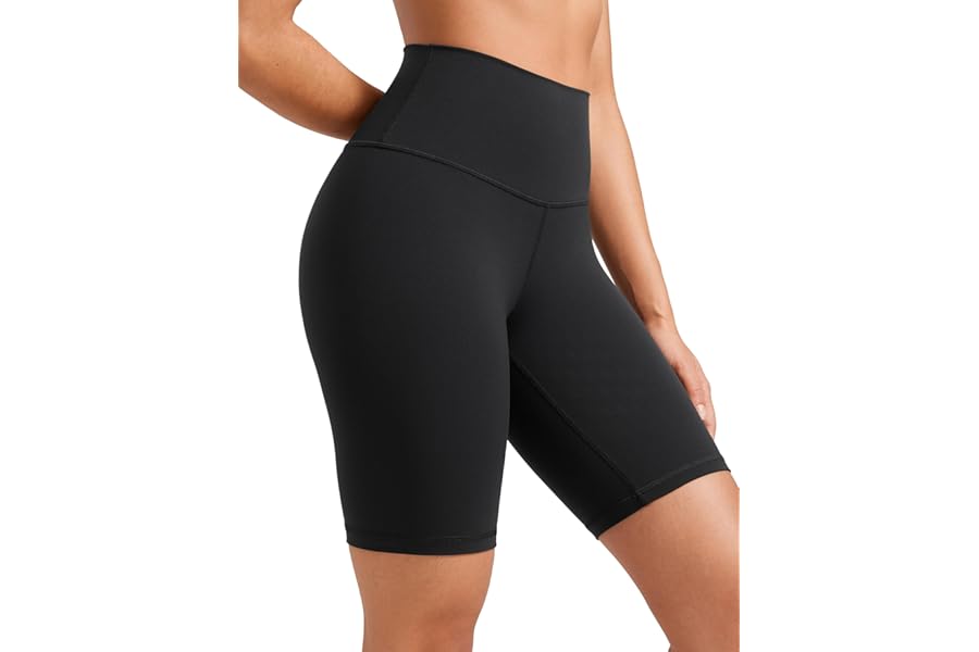 CRZ YOGA Womens Butterluxe Yoga Shorts - 2.5''/4''/6''/8'' High Waisted Workout Gym Leggings Running Spandex Biker Shorts