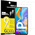 NEW'C 2 Pezzi, Vetro Temperato per Huawei P30 Lite, P30 Lite XL, Pellicola Prottetiva Anti Graffio, Anti-Impronte, Senza Boll