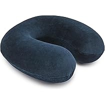Schramm Nackenkissen Aus Memory-Schaum – Orthopädisches Reisekissen Mit Druckknopf