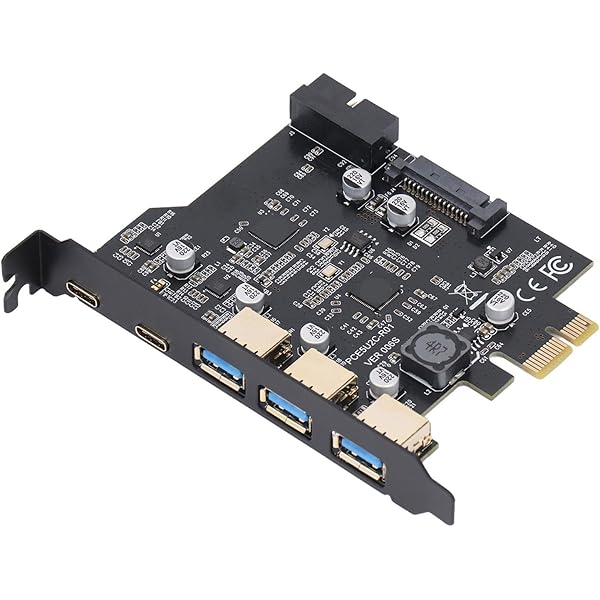 Placa Host Pci Express Usb3.2 Gen2, Expansão Pcie De 10 Gpbs | Frete grátis