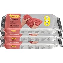 Pasta Para Modelar 500g Gris Jovi Air Dry Clay | Cuotas sin interés