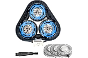 JIANCENGYU SH50 Tete de Rasoir pour Philips Serie 5000, Lame Tête de Rasage de Rasoir Compatible avec Philips Serie 5000, AT8xx, AT7xx, PT8xx, PT7xx