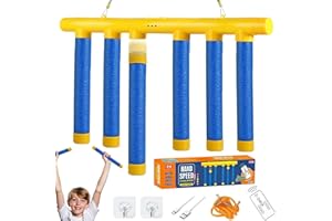 Pipihome Drop Sticks Game, Catching Sticks Games with Remote Control and 3 Speed Modes, Stick Drop Reaction Game Hand Speed Challenge Games, Stocking Stuffers Gadgets for Kids Adults