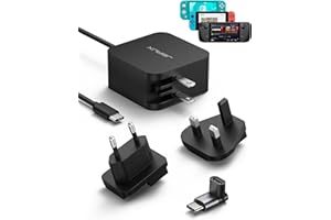 Ładowarka USB C 45 W do Steam Deck, kabel JSAUX 3 m, typ C PD3.0, szybka ładowarka, kompatybilna z Steam Deck, Switch, MacBook Pro/Air, Dell XPS, ThinkPad, iPad Pro/Air, Pixel, Galaxy